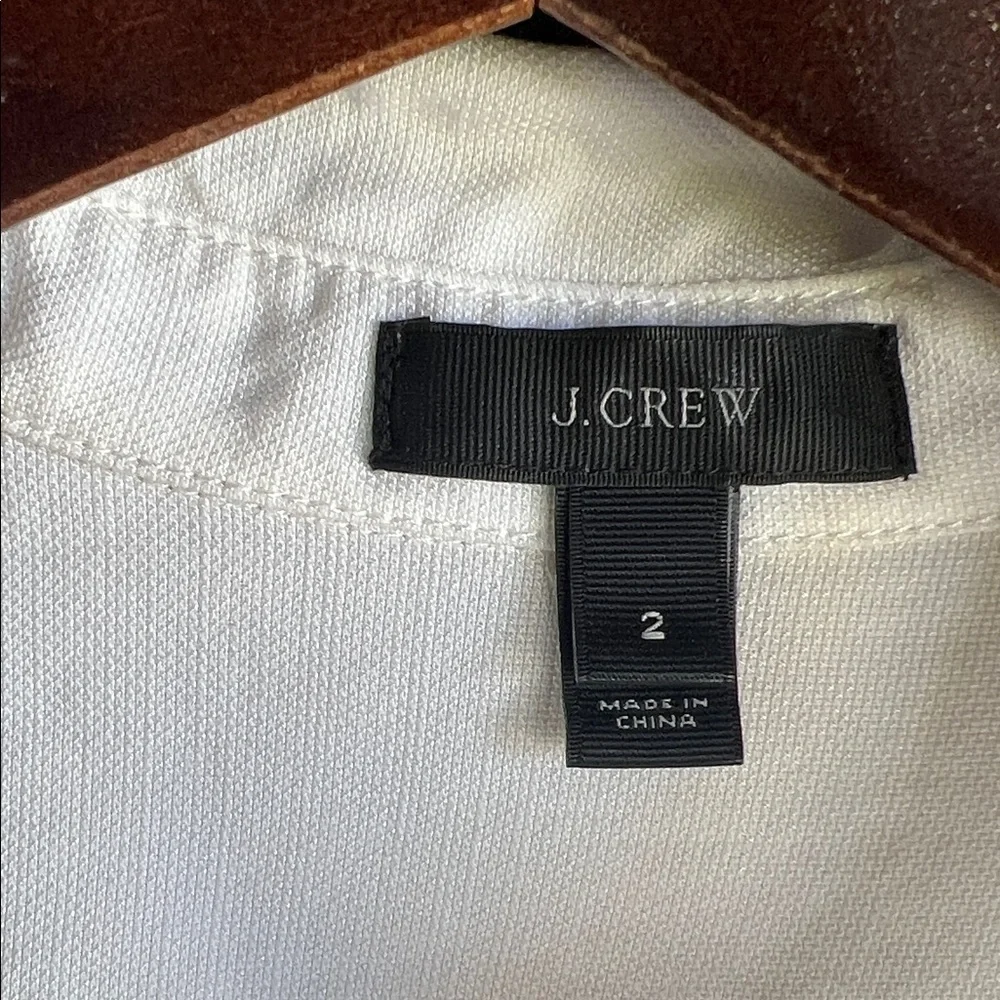 J. Crew White Women's Blouse